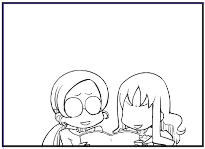 えりか描くの楽しいわー  