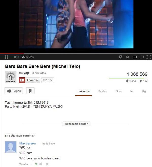 Bara bara bere bere - Michel Telo