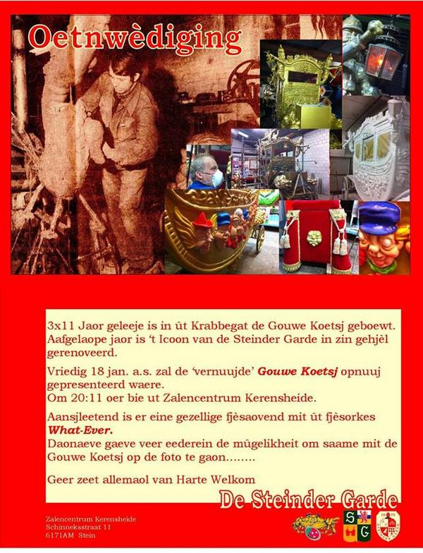 !!!!! zet 'm in de agenda !!!!!