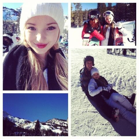 Dove Cameron Working With Luke Benward 2013 ! Dove Cameron Working With Luke Benward 2013 !