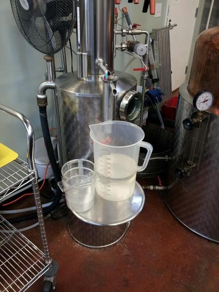Pear Brandy distilling @ Stone Barn Brandy.