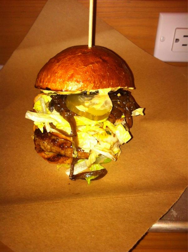 BenBettinger's tweet photo. The Hasselhoff @ Portlandpennydiner!!
Amazing burger, come down and try it. 
Open til 2 am tonight http://t.co/ZAGRd3H5
