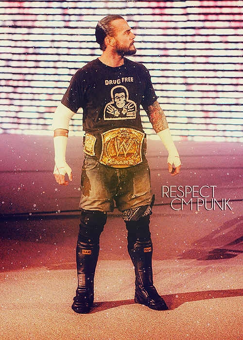 CmPunkTrueWwe's tweet photo. BEST IN THE WORLD CM PUNK http://t.co/YzsxnujA