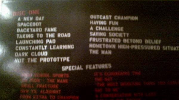 CmPunkTrueWwe's tweet photo. Cm punk disc one http://t.co/dnaeZRvF