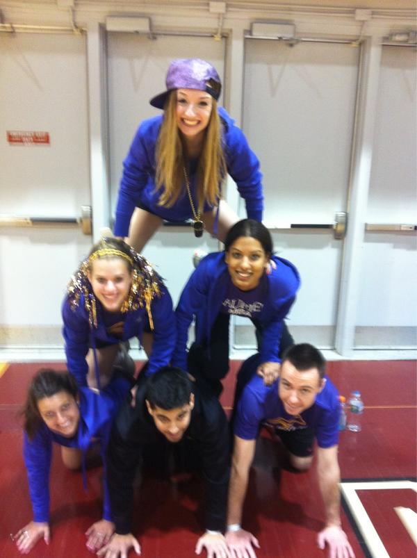 LaurierMBAGames's tweet image. @mbagames2013 #pyramidchallenge GO HAWKS GO! #Laurier