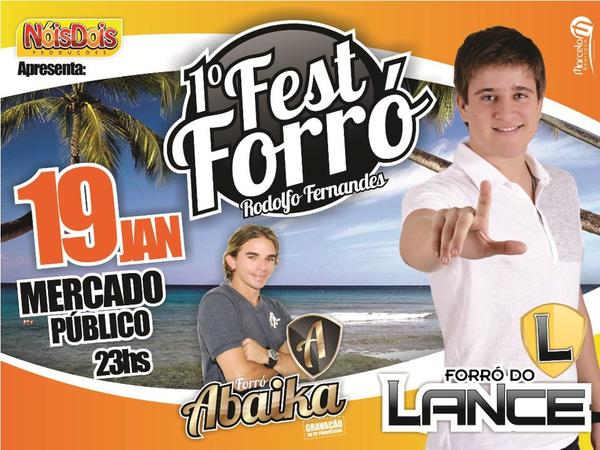 ViniciuDaMidia's tweet photo. Neste SABADO dia 19 tem o FEST FORRO em Rodolfo Fernandes/RN com @ForroAbaika gravando CD Promocional + @ForrodoLance_ http://t.co/nQpIjvxk