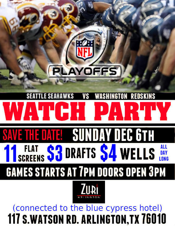 ZURIARLINGTON's tweet photo. Come watch the redskins vs. seahawks today at 3:30pm and try some new items on our menu like the brisket tacos! http://t.co/QuYajhjm