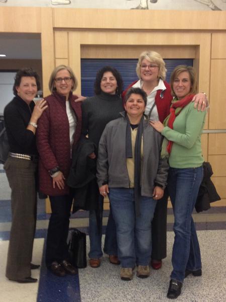 I am the luckiest coach in the world. Former student athletes now moms, professionals and friends visit me. Thanks