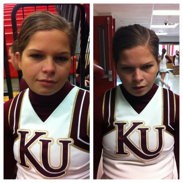 b_smalllz's tweet image. Haha before &amp;amp; after #SameExpression @KimpossibleIAm