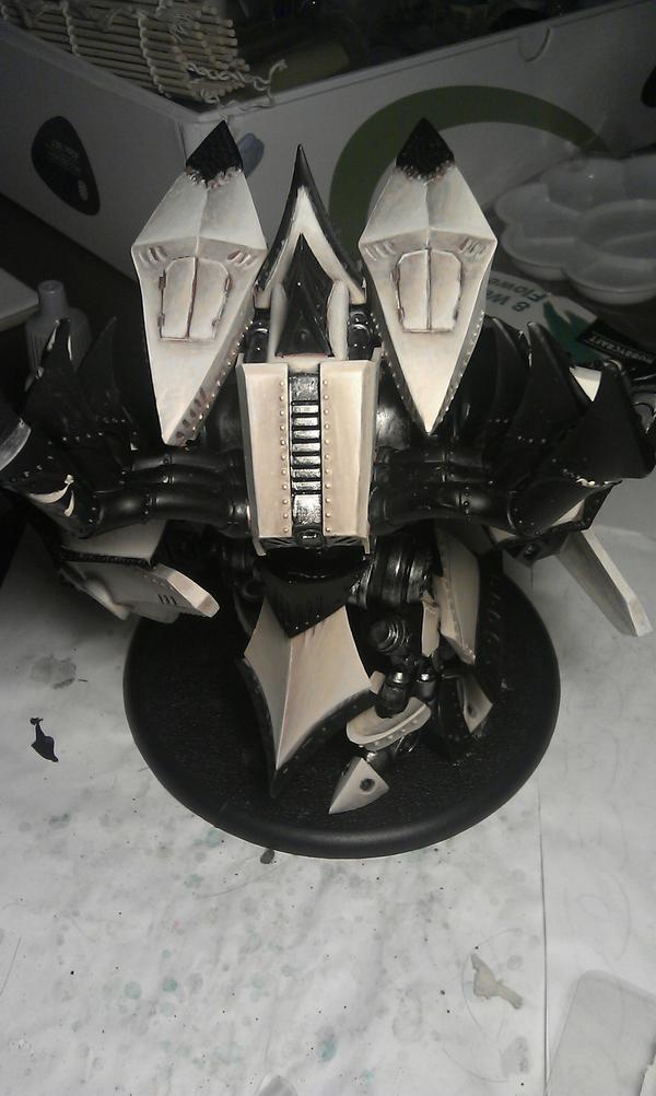 HysteresisPaint's tweet image. And the back... #WIP #Judicator