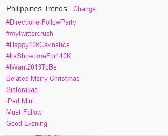 iHannah28's tweet photo. Sisterakas is trending :) @krisaquino214 @vicegandako http://t.co/aZKOOpUu @ItsShowtime #ItsShowtimeFor140K