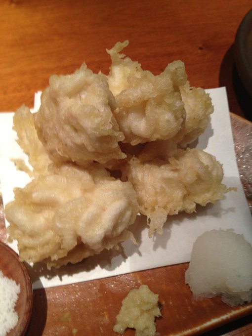私も白子大好物～(●⁰౪⁰●)てか、オイスター行こうぜ♡私も食べた～いっ！！そして、遅くなっちゃったけど、花まるたんおめでちょ(◍&bull;ᴗ&bull;◍)♡RT @mai_kamuro: 先々週までハマってた白子の天ぷら。笑<a href="/tag/feelon"class="tags"><span>#feelon</span></a>