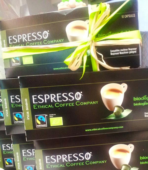 Ya puedes comprar en nuestra tienda capsulas de café sostenibles (compatibles con Nespresso)