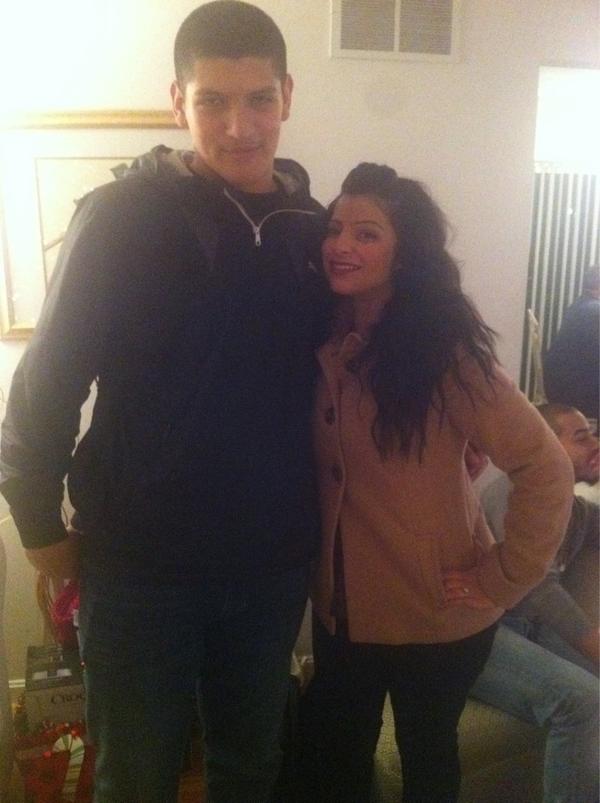 ashl3yM3d's tweet image. Little Big Cousin... #futureBballplayer #notmessinaround #ChristmasDay #FAMILY