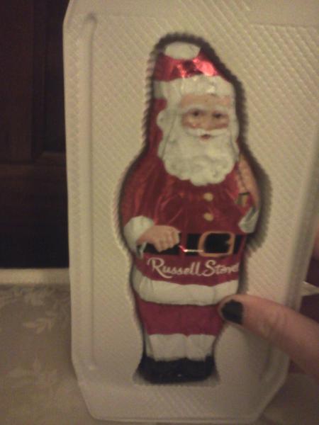 thisonerighthur's tweet image. CHOCOLATE WASTED. #RachelProblems