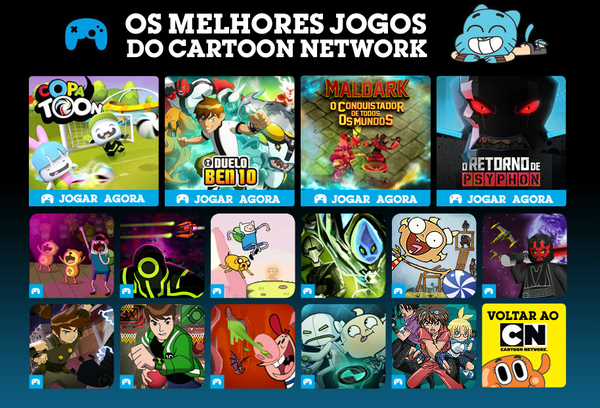 Jogos nostálgicos da Cartoon Network