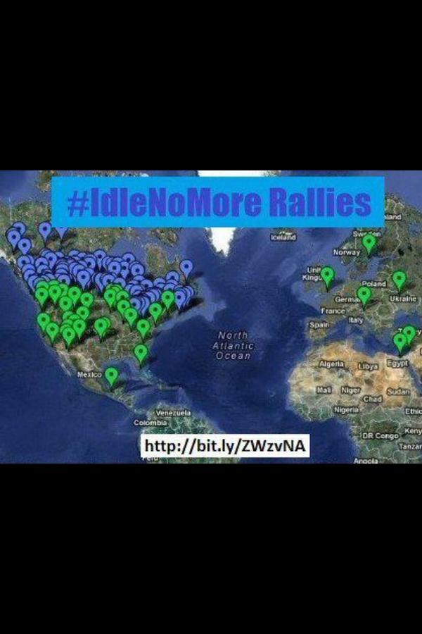 MissToni2U's tweet image. RT @_Native_Life: All the #IdleNoMore rallies. 
It's a beautiful thing. #NativeVoice against racism.
#NativeLife