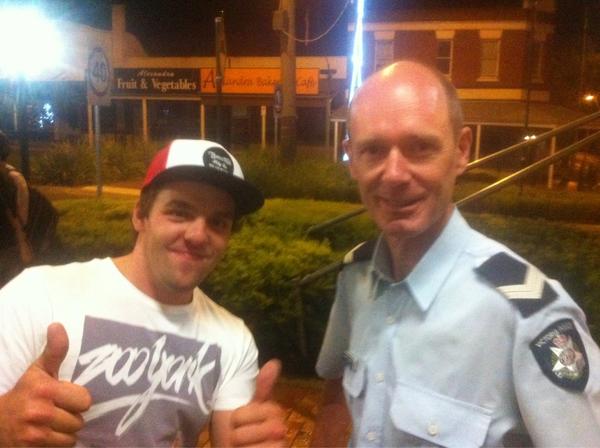 steve_steiner's tweet photo. Police yo! http://t.co/53eoy5rk