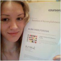 alinarocknrolla's tweet photo. Got my @coursera &amp; @DesignPenn certificate! :) It was an amazing experience, I'm proud to be part of this event! http://t.co/cecIVlXD