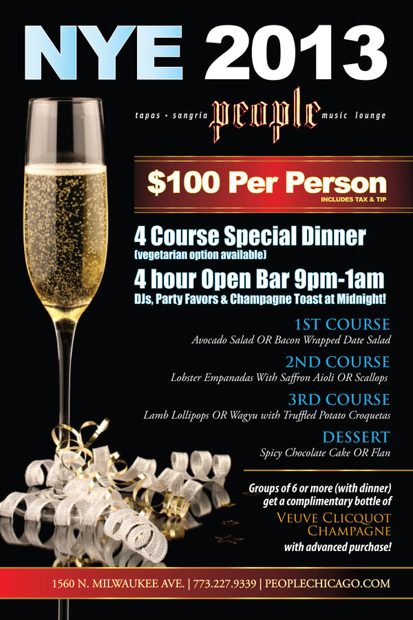 PeopleLounge's tweet photo. Still a few seats available, call to make your reservation today! #NYE2013 http://t.co/TAb0BIdY