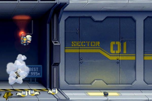 Hrycun's tweet photo. I just flew 244m in a brilliant game of Jetpack Joyride on iPhone. Beat that!mm http://t.co/JLaD3qdZ http://t.co/8ArFoM82