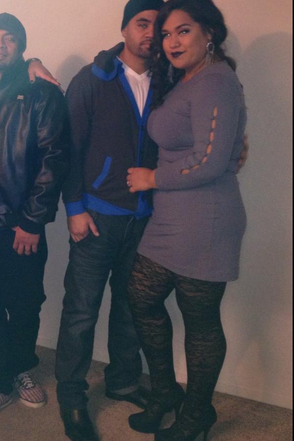 SialeL's tweet photo. Me and my husband on Jesus's bday http://t.co/ULXsA5k2