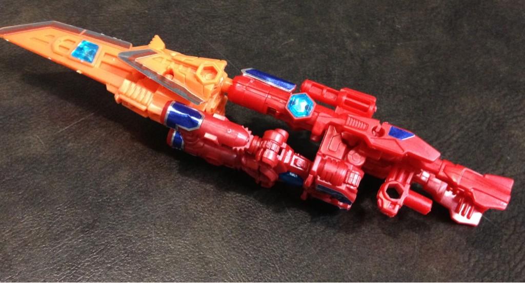 トランスフォーマープライムアームズマイクロン　スターセイバー　プラネットボウガン トランスフォーマープライムアームズマイクロン スターセイバー
