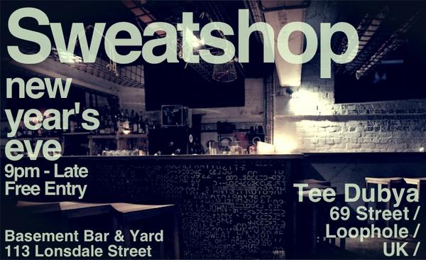SweatshopBar's tweet image. @seamstressmelb @SweatshopBar 
Sweatshop Open NYE
NO dress code,
NO cover charge
NO free glass of crap fizz.
From 9pm