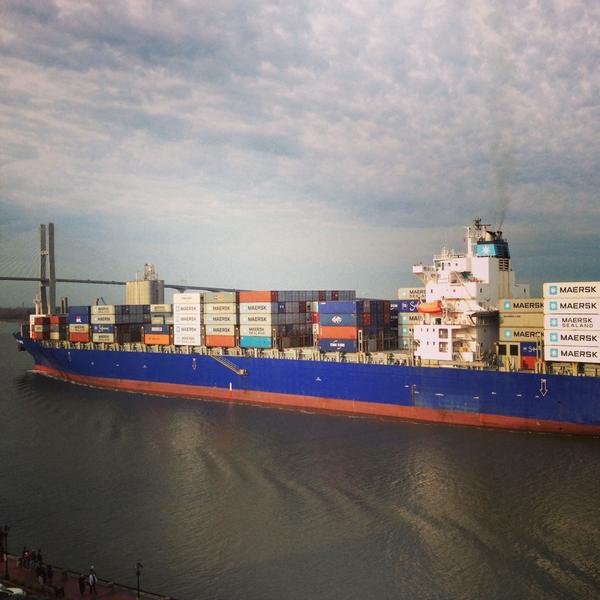 Thanks @BohemianHotel for the great room and view on this gorgeous day in Savannah!