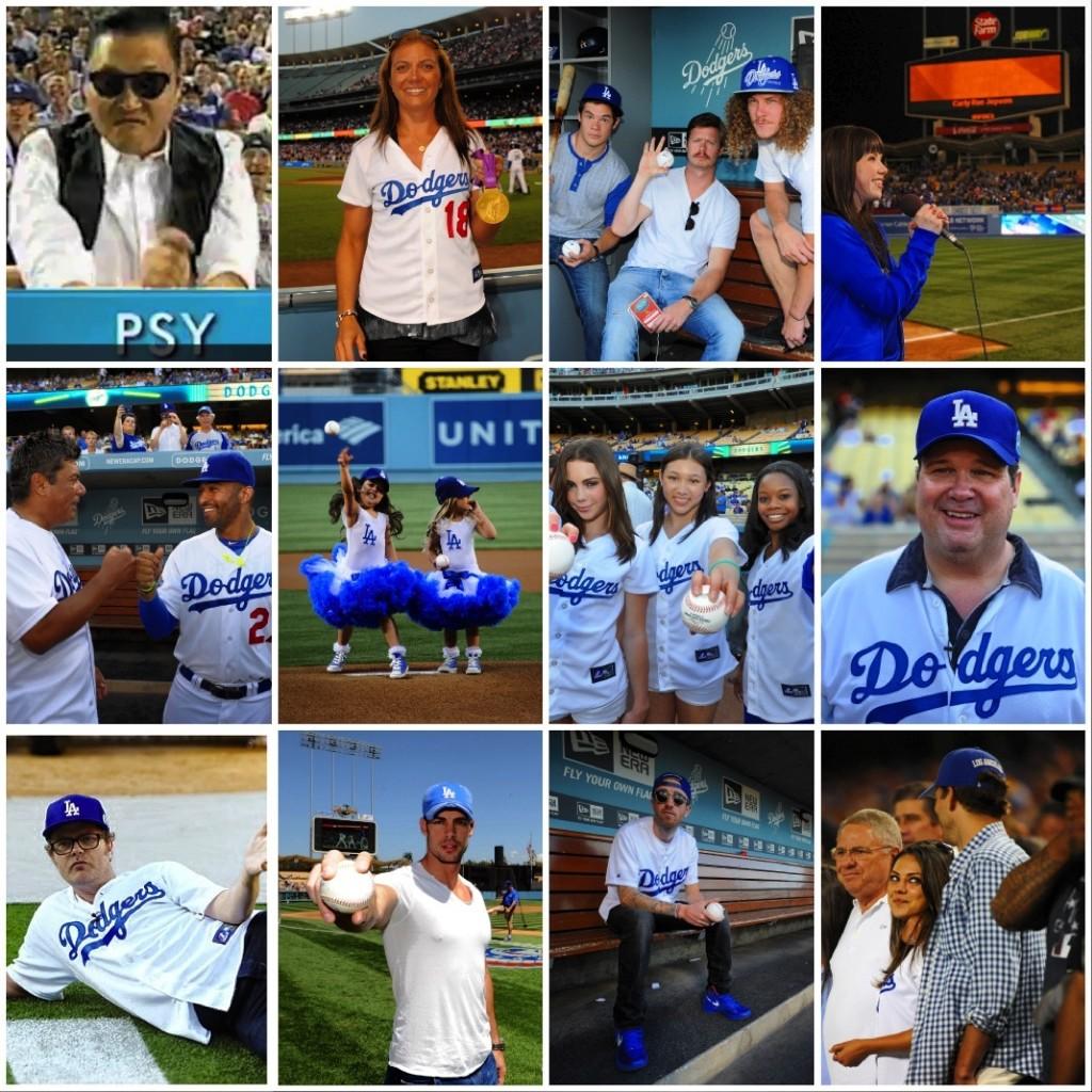 Los Angeles Dodgers on X: #12of12 Celebrity Edition. Here are 12
