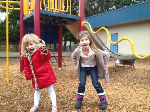 Dannyjnagtegaal's tweet image. The playground is a little wet. Oh well. #funanyway #redcoat