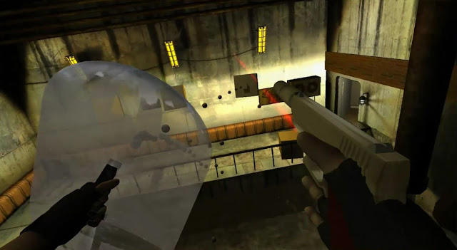 Shield and Gun Dual Wielding