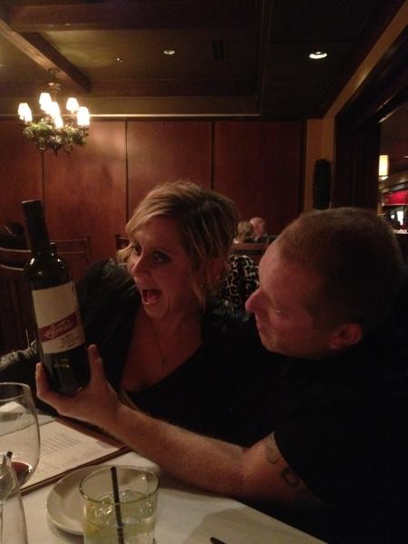 Celebrating tonight with @GwenSebastian @DrumLouis and @Mollydookerwines