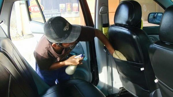 Salon mobil interior, bs request.. Jok saja,plafon, sampai dengan bongkar habis #fullinterior <a href="/IklanBalikpapan/">IG @portalbalikpapan</a>