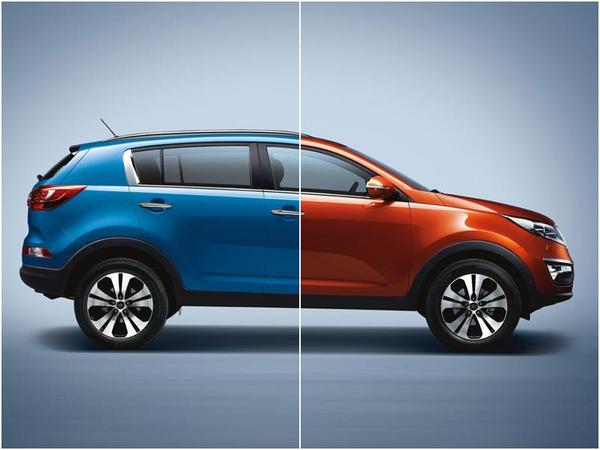 2 new colours for the Kia Sportage. Which would you choose? @robertbarrable <a href="/SIMI_IE/">SIMI_IE</a>