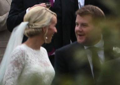 AbbaDesigns's tweet photo. James Corden and Julia Carey http://t.co/pwqzrYR5