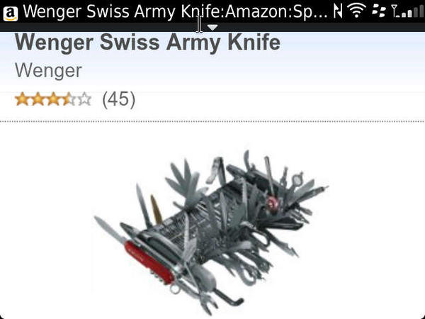BarnyBlake's tweet photo. Knife? Or has someone spilled super glue into a tool box! http://t.co/zEAJphFq