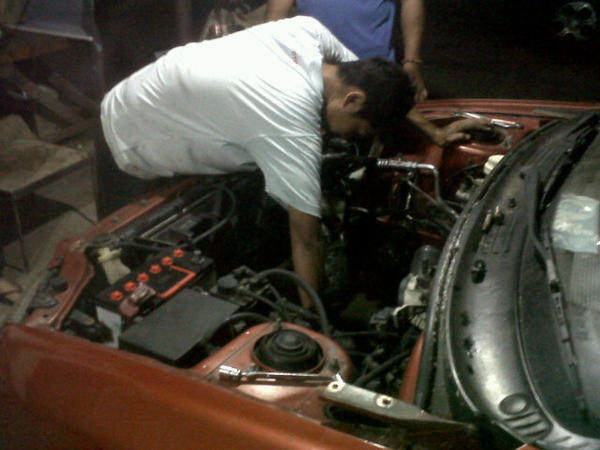 rozaidah2's tweet image. Repair time #koje