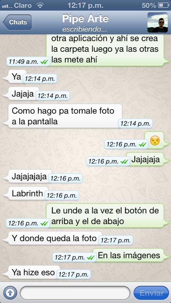 lauri_londo's tweet image. Vas muy bien @AfelipeArt sólo te faltan 675466 trucos por aprender jajajaja #tutorialiphone