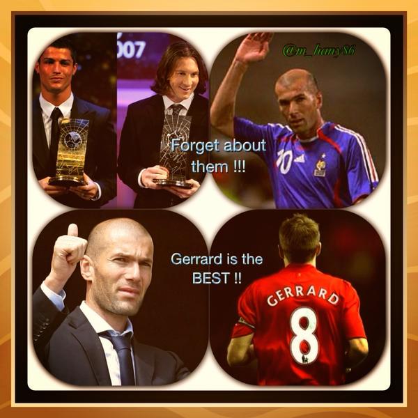M_hany86's tweet photo. Zidane on SG : "He might not get the attention of Messi&amp;Ronaldo but yes,SG is the best in the world "
#LFC 
#YNWA http://t.co/FBXvgebR