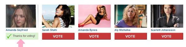 Amanda__News's tweet photo. Vote for Maxim’s official 2013 Hot 100 list, so be sure to vote Amanda: http://t.co/hnrjkao4 http://t.co/Y9uFciZ9