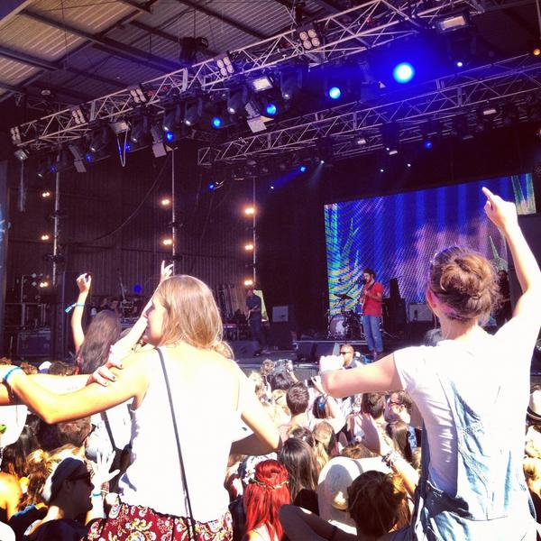 triplej's tweet photo. Festival singalong time for Matt Corby.. #Falls2012 http://t.co/hTbJCGrY