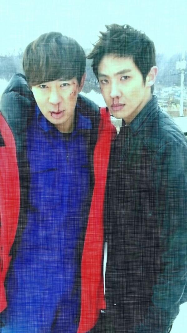 Mroaming's tweet image. WOW loved tht actionScene byJoon&amp;amp;Boom.Explains the prev pic uploaded by boomLOL NoOne does actionScene like our Joonie!