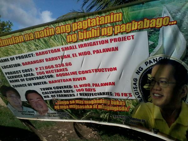 rafaletigre's tweet photo. @blogwatchdotph another epal act in el nido, palawan #epalwatch http://t.co/lmPJZOsw