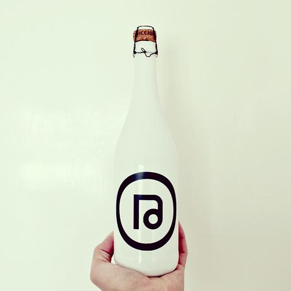 DecimalCreative's tweet image. From us with love. New Year's white wine bottle. Thanks to our clients and friends. Happy 2013!
