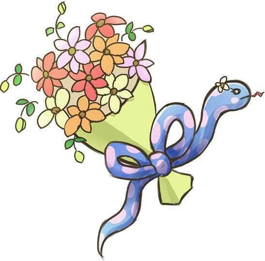 「flower ribbon」 illustration images(Oldest)
