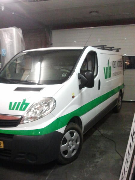 Op de valreep van 2012. nog een autobelettering. Af!!!