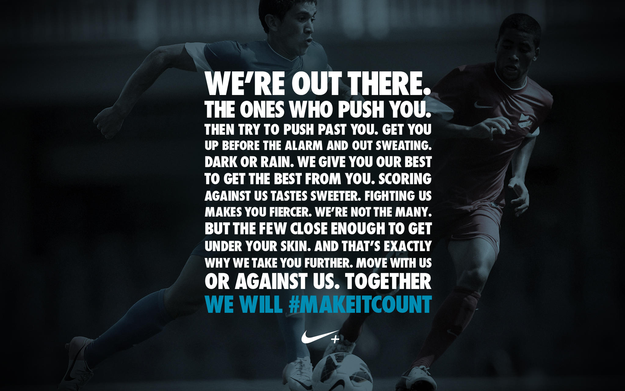 Nike Football on X Train as a team. Play as a team. Win as a team. Who will you makeitcount with in 2013 http t BfVwMldb http t KdFMkLvf X