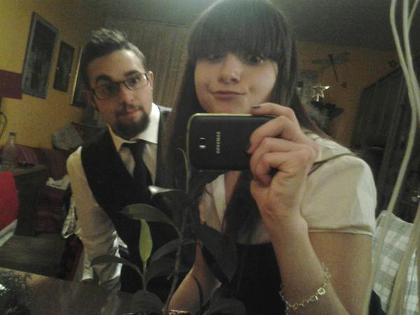 superChee's tweet photo. @NoeliaGgrr  comenzando la noche de ayer http://t.co/kU20YzhO