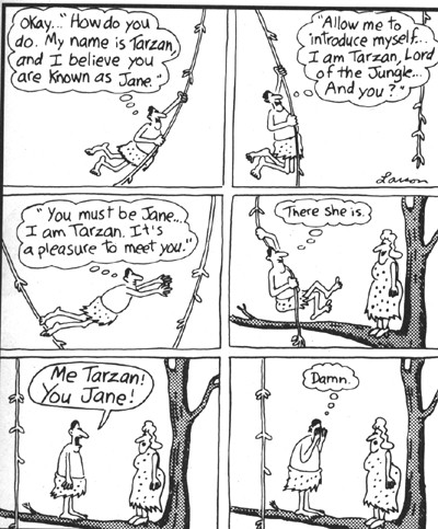 FarSideDaily's tweet photo. Happy New Year! Here's a completely un-related Far Side Cartoon. :) http://t.co/PuYJ3Fes
